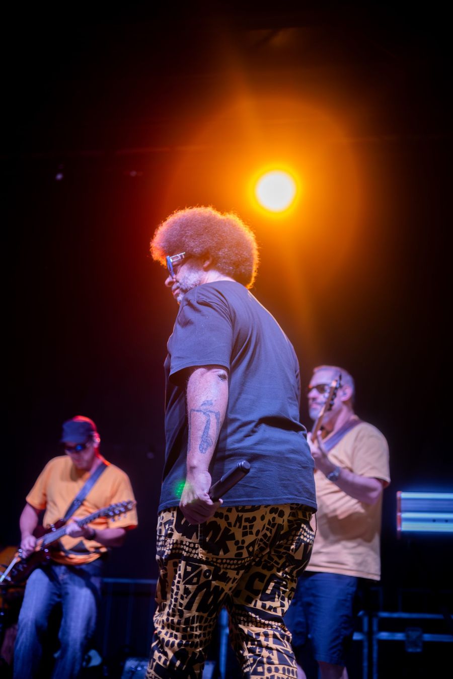 Little Moses Jones live at a Denver-area festival